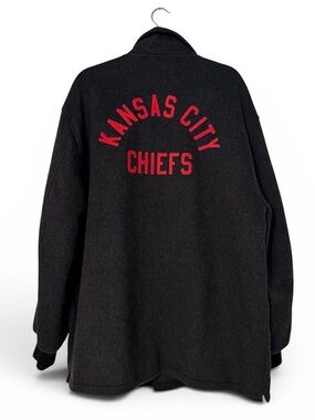 KC Chiefs Todd Snyder Cashmere Coaches Jacket Heather Gray NWT RARE